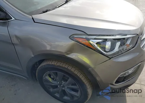 2017 Hyundai Santa Fe Sport 2.0T Ultimate из США, поврежденный, VIN 5XYZW4LA7HG399397